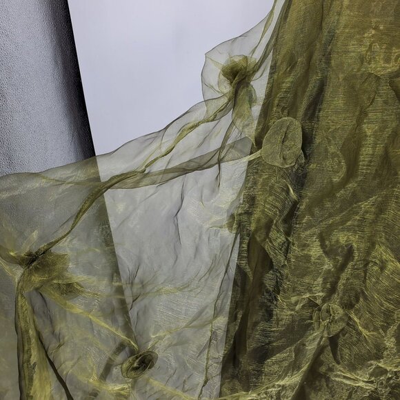 NWT Cherlone Forest Fairycore Ethereal Renaissance Nature Fantasy Prom Dress 8 1 - Picture 9 of 16